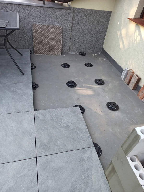 foto de una terraza ventilada impermeabilización protección